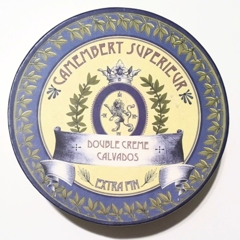 Pottery Barn Vintage Label Cheese Plates – Set of Four with Original Box - Picture 8 of 8